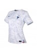 Frankrijk Kingsley Coman #20 Voetbaltruitje Uit tenue Dames WK 2022 Korte Mouw